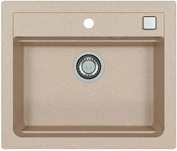 Фото товара: ALVEUS GRANITAL ATROX 30 TERRA - G22, мойка, гранит, песочный (в комплекте с сифоном 1132823)