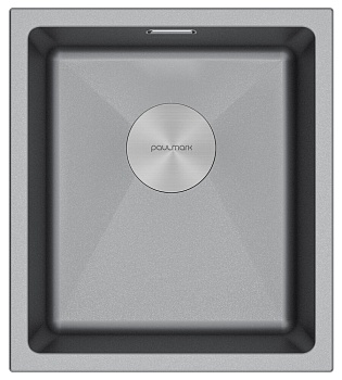 Фото товара: Paulmark LUMI 41UNI, мойка, гранит, серый металлик