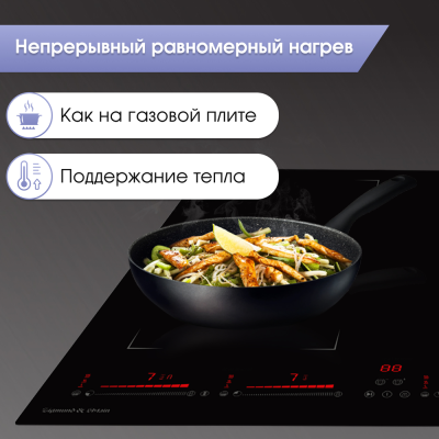 Zigmund & Shtain CI 29.6 B Детальное фото товара: Zigmund & Shtain CI 29.6 B индукционная поверхность