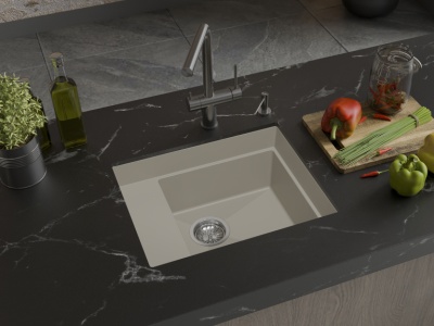 Детальное фото товара: Rivelato NOBILE NB-544-L topazio, мойка, гранит, топаз