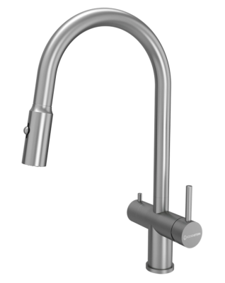 KUCHENSTERN BRUNN-FS, смеситель, нержавеющая сталь