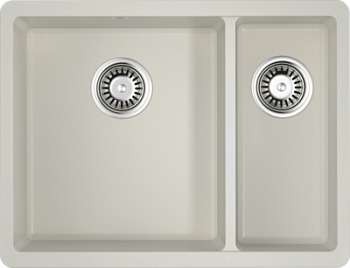 Фото товара: Omoikiri Kata 55-2-U-PA, мойка, гранит, пастила