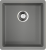 Детальное фото товара: Omoikiri Kata 40-U-GR, мойка, гранит, leningrad grey