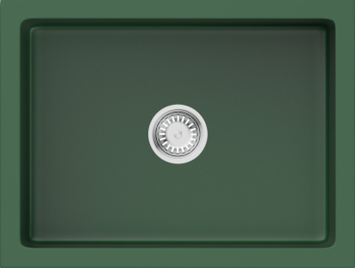 Omoikiri Mikura 61-RG Matt, мойка, керамика, royal green