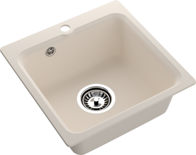 Детальное фото товара: ЭкоМ М-430, мойка, мрамор, белый