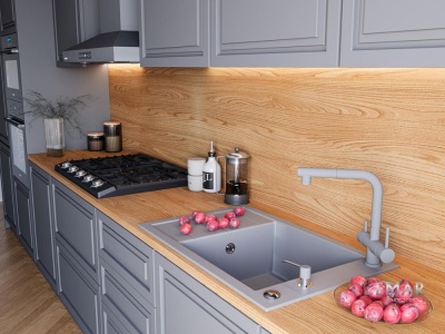 Детальное фото товара: Emar EMQ-1780.Q, мойка, гранит, алмаз