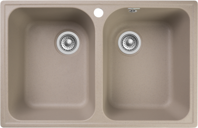 GranFest QUARZ GF-Z15, мойка, гранит, песочный