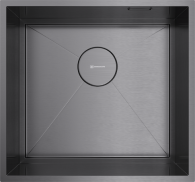 Omoikiri Kasen 48-26 INT GM, мойка, нержавеющая сталь/вороненая сталь 