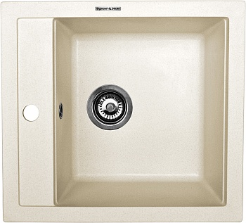 Zigmund & Shtain PLATZ 465, мойка, топленое молоко Фото товара: Zigmund & Shtain PLATZ 465, мойка, топленое молоко