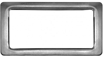 Фото товара: ALVEUS декоративная рамка для перелива, ANTHRACITE