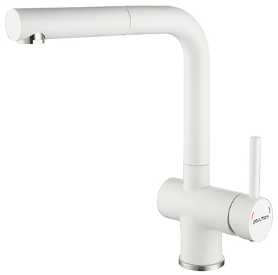 Детальное фото товара: Paulmark DOSSE, смеситель, белый матовый