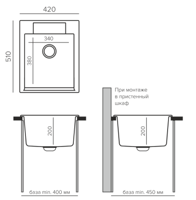 Схема встраивания