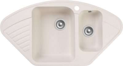 Детальное фото товара: GranFest QUARZ GF-Z14, мойка, гранит, белый