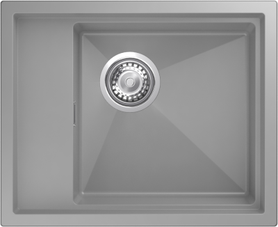 Rivelato NOBILE NB-544-L grigio metallizz, мойка, гранит, серый металлик