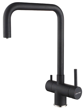 Фото товара: Paulmark WETTER, смеситель, гранит, черный металлик