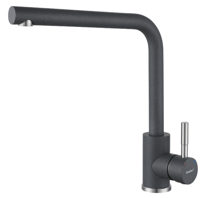 Детальное фото товара: GranFest GF-Z-5411, смеситель, гранит, темно-серый