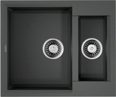 Детальное фото товара: Omoikiri Sakaime 60-2-PL, мойка, гранит, платина