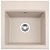 Фото товара: ALVEUS GEM 10 GRANITAL G55, мойка, гранит, бежевый (в комплекте с сифоном 1130548)