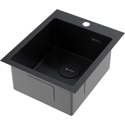 Детальное фото товара: Omoikiri Akisame 41-GB, мойка, нержавеющая сталь/графит