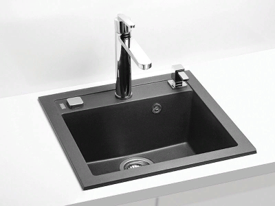 ALVEUS FORMIC 20 GRANITAL+ TWILIGHT-G05M, мойка, гранит, черный металлик (в комп. с сифоном 1127749) Детальное фото товара: ALVEUS FORMIC 20 GRANITAL+ TWILIGHT-G05M, мойка, гранит, черный металлик (в комп. с сифоном 1127749)