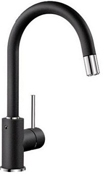 Фото товара: Blanco Mida-S, смеситель, гранит, антрацит