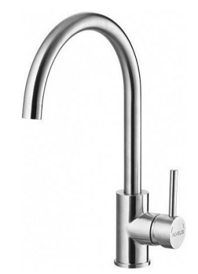 Детальное фото товара: ALVEUS ELZA SAT, смеситель, нержавеющая сталь