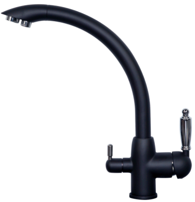 Zigmund & Shtain ZS 1500, смеситель, черный базальт
