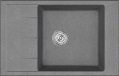Детальное фото товара: Emar EMQ-1780.Q, мойка, гранит, антрацит
