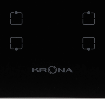 Детальное фото товара: Krona ONYX ih 60 BL индукционная поверхность