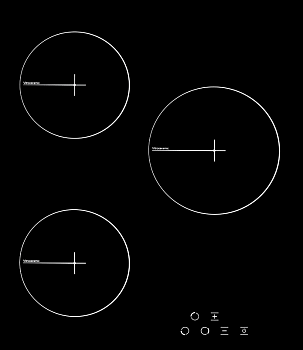Фото товара: SIMFER H45D13B020 стеклокерамическая поверхность