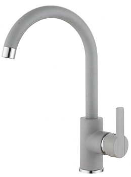 Фото товара: ALVEUS GENESIS TONIA G81 CONCRETE, смеситель, гранит, серый