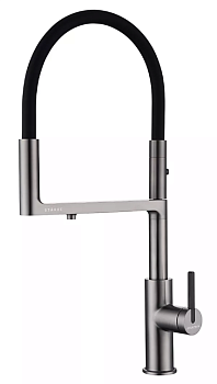 Фото товара: Paulmark TORNADO, смеситель, вороненая сталь