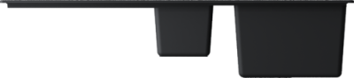 Детальное фото товара: Omoikiri Kitagawa 100-2-GB, мойка, керамика, графит