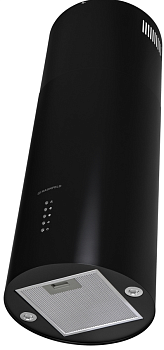 Фото товара: Maunfeld LEE LIGHT (ISLA) 35 черный (вытяжка + короб)