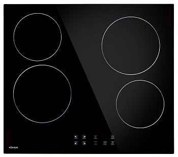 Фото товара: Konigin Libra C604 TBK стеклокерамическая поверхность