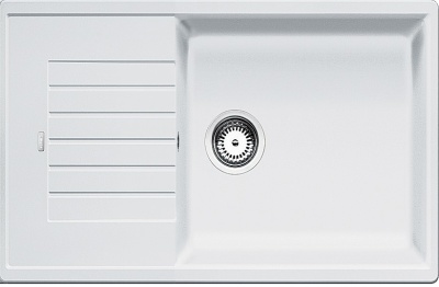 Детальное фото товара: Blanco Zia XL 6S Compact, мойка, гранит, белый