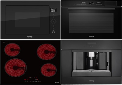 KORTING HK 63500 B + OKB 1650 GN STEAM + KMI 825 TGN + KCM 9200 BG