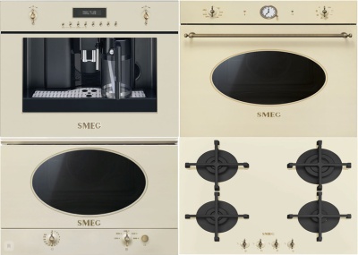 Детальное фото товара: Smeg PV864PO + SFP805PO + MP822NPO + CMS8451P