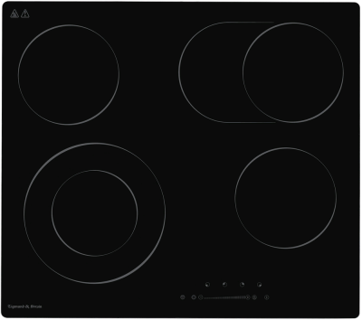Фото товара: Zigmund & Shtain CN 43.6 B стеклокерамическая поверхность