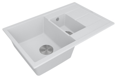 Детальное фото товара: Paulmark FLUGEN 60/1,5, мойка, гранит, белый