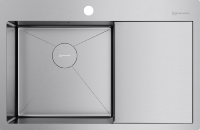 Детальное фото товара: Omoikiri Akisame 78-IN-L, мойка, нержавеющая сталь, чаша слева