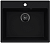 Фото товара: Maunfeld Perla 580 MFQS-580B, мойка, гранит, черный