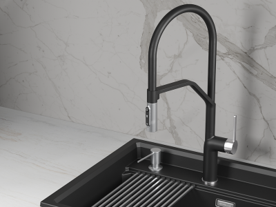 Детальное фото товара: GRANULA 9012 смеситель, гранит, турмалин