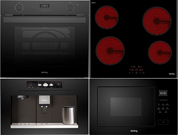 Фото товара: KORTING HK 60003 B + OKB 591 CSGN + KMI 827 GN + KCM 9830 BCG