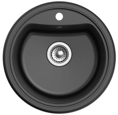 Детальное фото товара: Ewigstein Antik A- R50, мойка, гранит, черный