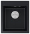 Детальное фото товара: Paulmark KANTE 45, мойка, гранит, черный металлик