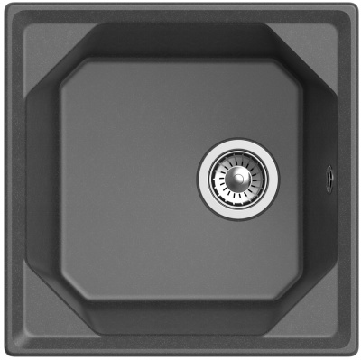 Детальное фото товара: GranFest UNIQUE U-500, мойка, мрамор, графит