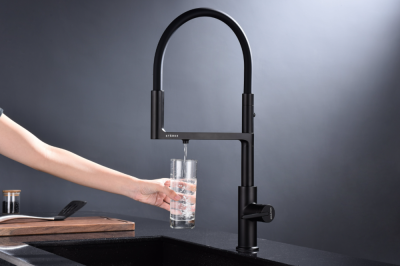 Paulmark TORNADO, смеситель, антрацит Детальное фото товара: Paulmark TORNADO, смеситель, антрацит