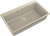 Rivelato AXEL Х-90 beige scuro, мойка, гранит, темно-бежевый Детальное фото товара: Rivelato AXEL Х-90 beige scuro, мойка, гранит, темно-бежевый