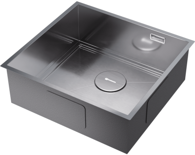 Детальное фото товара: Omoikiri Kasen 48-26 INT IN, мойка, нержавеющая сталь/нержавеющая сталь